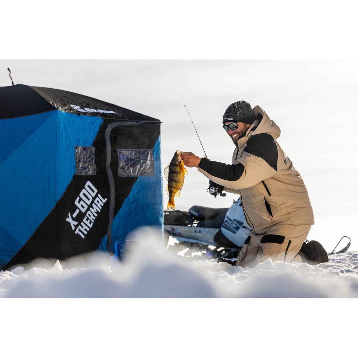 Clam Ice Armor Rise Float Men's Parka Ice Fishing Jacket Sportsman's