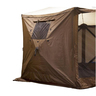 Clam Outdoors Brown Wind Panels w/ Windows - 3 Pack