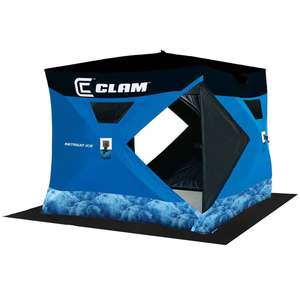 Clam Retreat Hub Ice Fishing Shelter