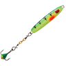 Clam Speed Spoon Ice Fishing Spoon - Glow Rainbow Fire Tiger, 1/8oz - Glow Rainbow Fire Tiger 12