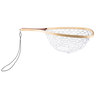 Eagle Claw Rubberized Trout Hand Net - Clear - Clear Netting