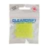 Cleardrift Soft Beads Soft Egg - Chartreuse/Red, 12mm - Chartreuse/Red 12mm