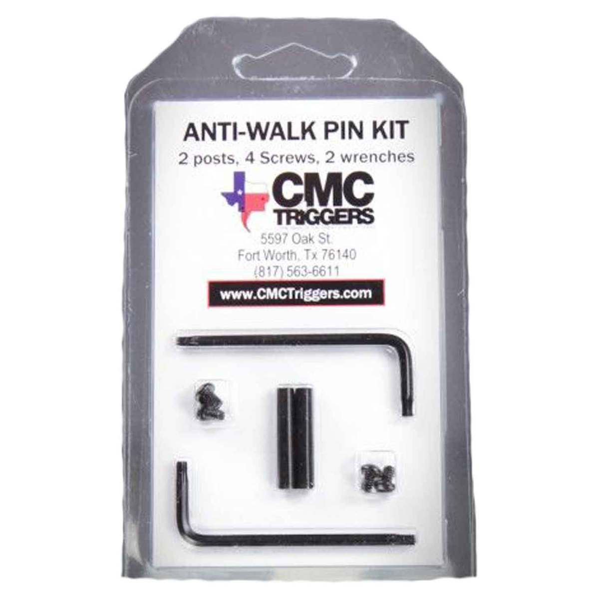 CMC Triggers M&P 15-22 Anti-Walk Pin Set - Black CMC Triggers M&P 15-22 Anti-Walk Pin Set - Black