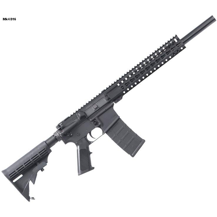 CMMG Mk4 B16 5.56mm NATO 16.1in Black Semi Automatic Modern Sporting ...