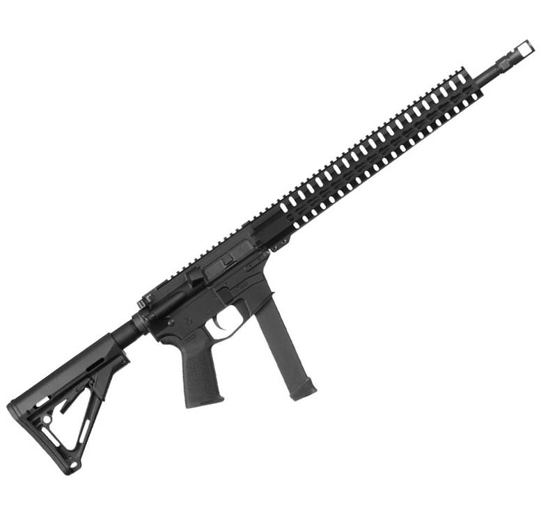 CMMG MKG-9 9mm Luger 16in Blued/Black Semi Automatic Modern Sporting Rifle - 33+1 Rounds CMMG MKG-9 9mm Luger 16in Blued/Black Semi Automatic Modern Sporting Rifle - 33+1 Rounds