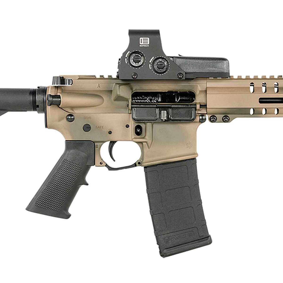 CMMG Resolute 100 5.56mm NATO 16in Flat Dark Earth Battleworn Cerakote ...