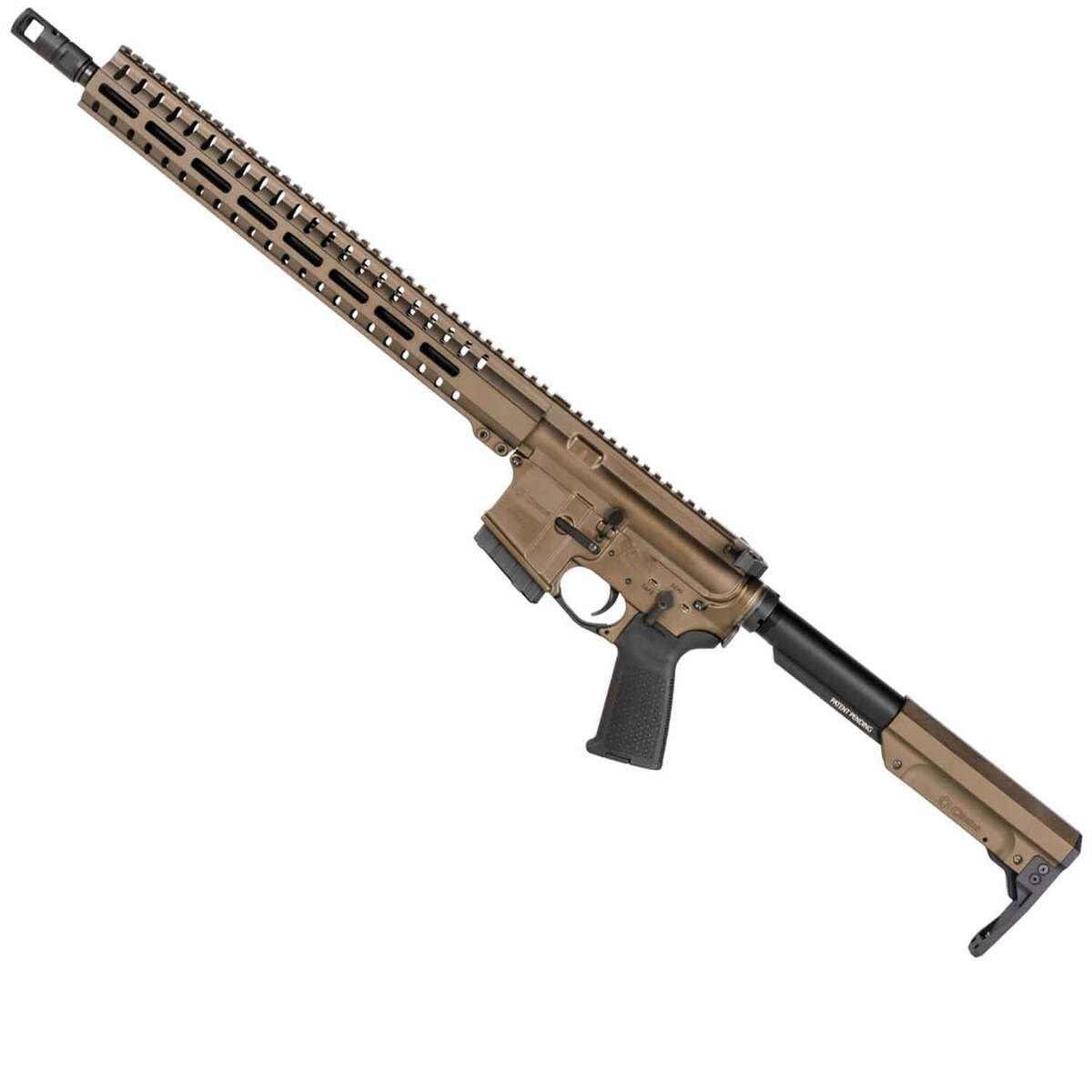 CMMG Resolute 300 350 Legend 16.1in Midnight Bronze Cerakote Semi Automatic Modern Sporting Rifle - 10+1 Rounds - Tan CMMG Resolute 300 350 Legend 16.1in Midnight Bronze Cerakote Semi Automatic Modern Sporting Rifle - 10+1 Rounds - Tan