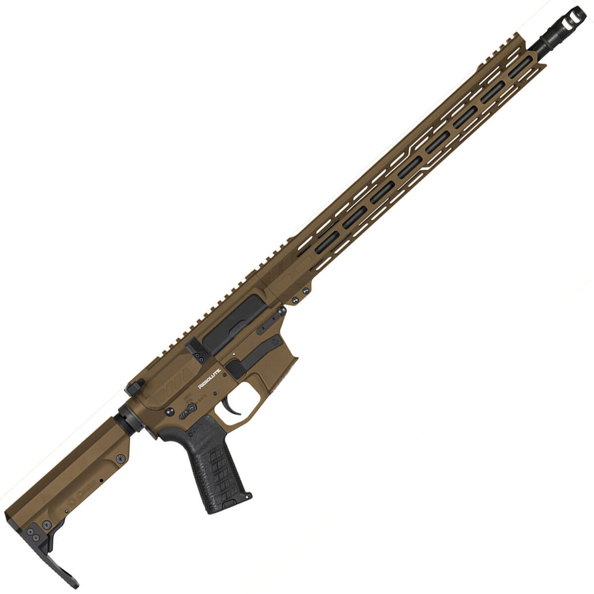 CMMG Resolute 300 45 Auto (ACP) 16.1in Midnight Bronze Cerakote Semi Automatic Modern Sporting Rifle - 13+1 Rounds - Brown CMMG Resolute 300 45 Auto (ACP) 16.1in Midnight Bronze Cerakote Semi Automatic Modern Sporting Rifle - 13+1 Rounds - Brown