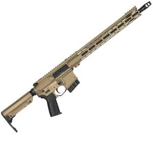 CMMG Resolute 6mm ARC 16.1in Coyote Tan Cerakote Semi Automatic Modern Sporting Rifle - 10+1 Rounds