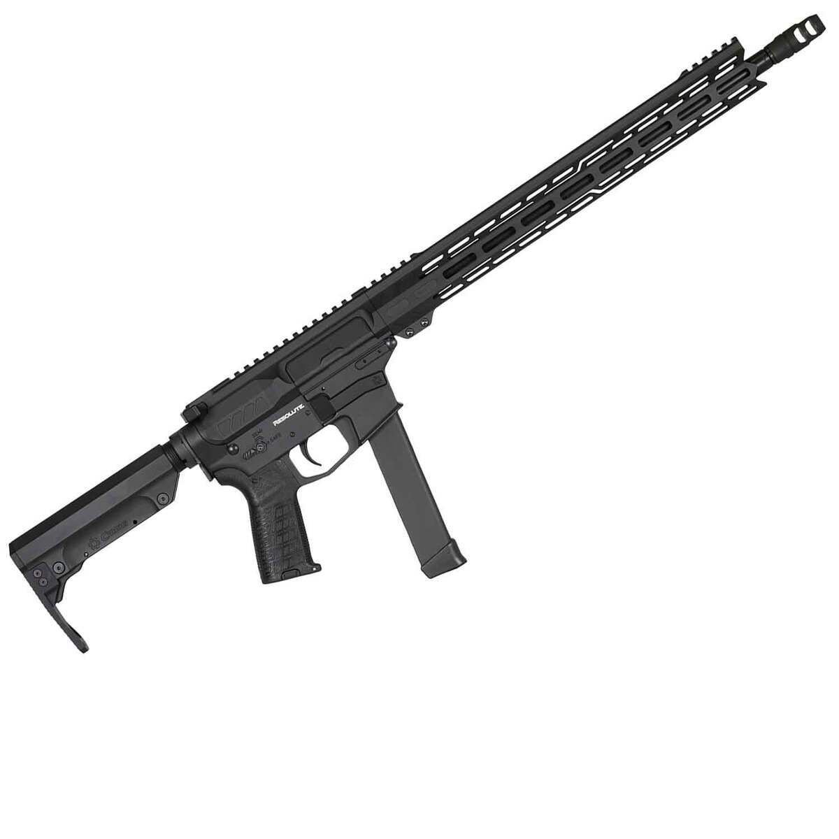 CMMG Resolute 9mm Luger 16.1in Black Semi Automatic Modern Sporting Rifle - 32+1 Rounds - Black CMMG Resolute 9mm Luger 16.1in Black Semi Automatic Modern Sporting Rifle - 32+1 Rounds - Black