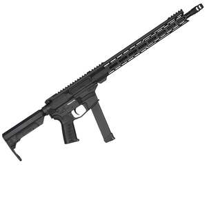CMMG Resolute 9mm Luger 16.1in Black Semi Automatic Modern Sporting Rifle - 32+1 Rounds