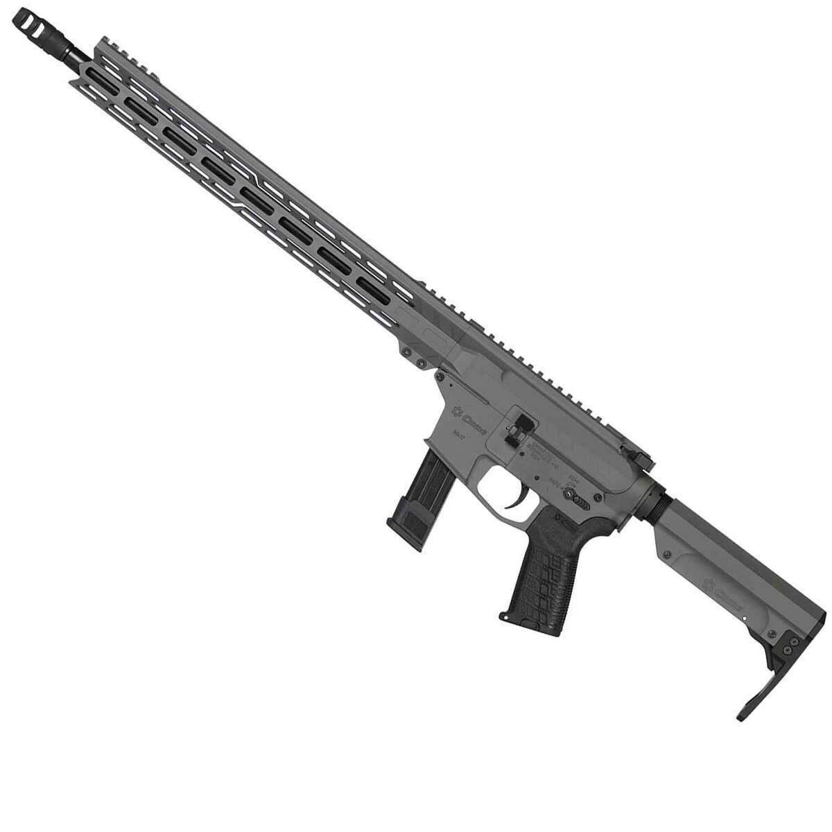 CMMG Resolute 9mm Luger 16.1in Tungsten Gray Cerakote Semi Automatic Modern Sporting Rifle - 21+1 Rounds - Gray CMMG Resolute 9mm Luger 16.1in Tungsten Gray Cerakote Semi Automatic Modern Sporting Rifle - 21+1 Rounds - Gray