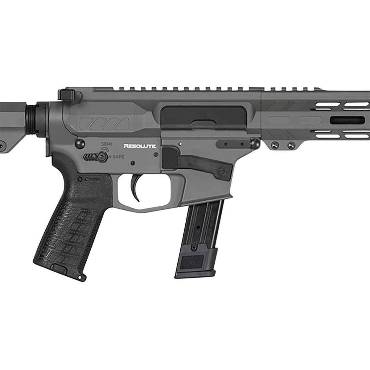 CMMG Resolute 9mm Luger 16.1in Tungsten Gray Cerakote Semi Automatic Modern Sporting Rifle - 21+1 Rounds - Gray CMMG Resolute 9mm Luger 16.1in Tungsten Gray Cerakote Semi Automatic Modern Sporting Rifle - 21+1 Rounds - Gray