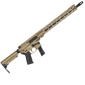 CMMG Resolute 9mm Luger 16.1in Coyote Tan Cerakote Semi Automatic Modern Sporting Rifle - 21+1 Rounds