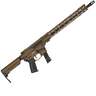 CMMG Resolute 9mm Luger 16.1in Midnight Bronze Cerakote Semi Automatic Modern Sporting Rifle - 21+1 Rounds - Tan