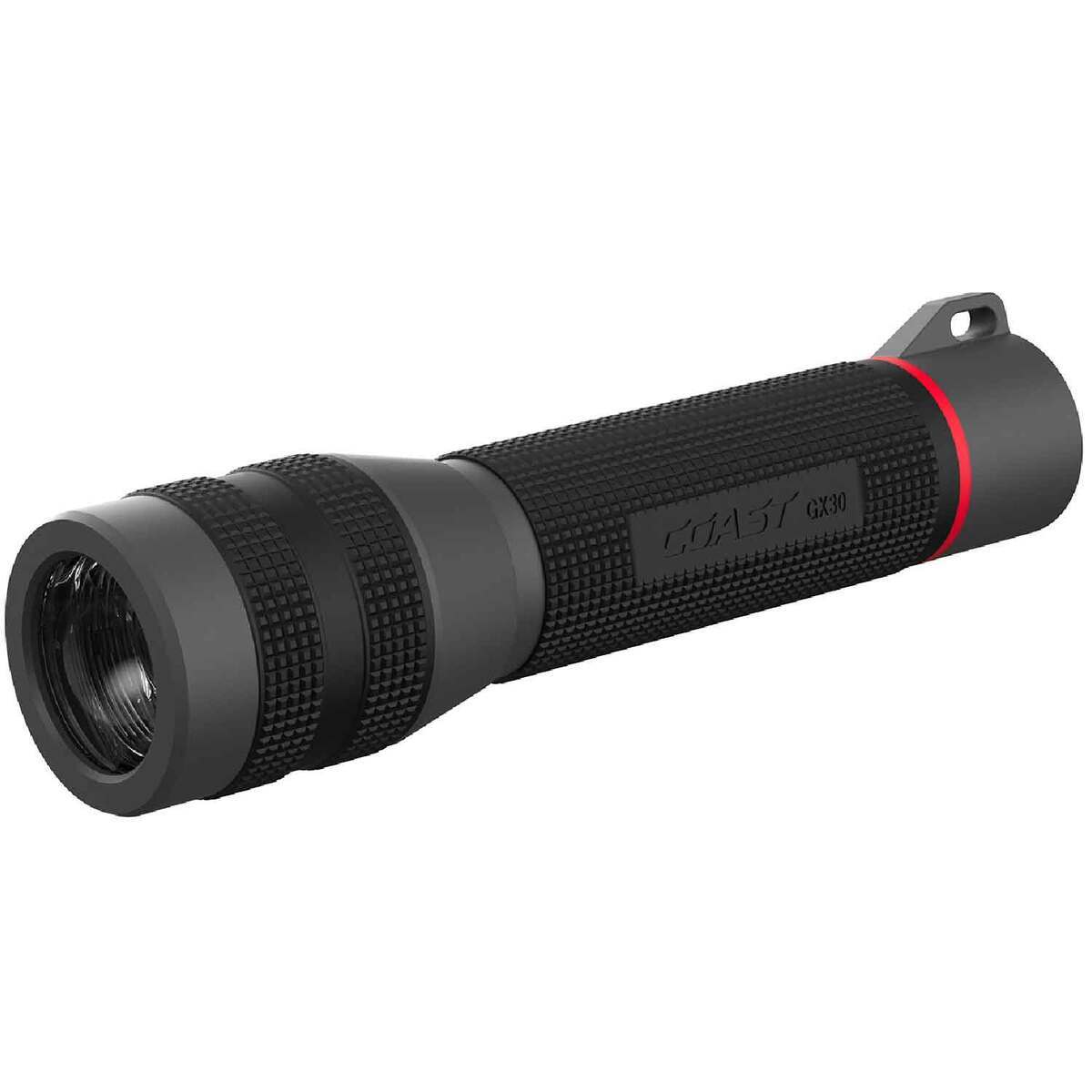 coast rechargeable dual flashlight PX9R LED with Optic Lighting, Pocket Clip and Grip-Textured Handle, 1000 Lumens Designed with a reliable switch Coast GX30 Flashlight