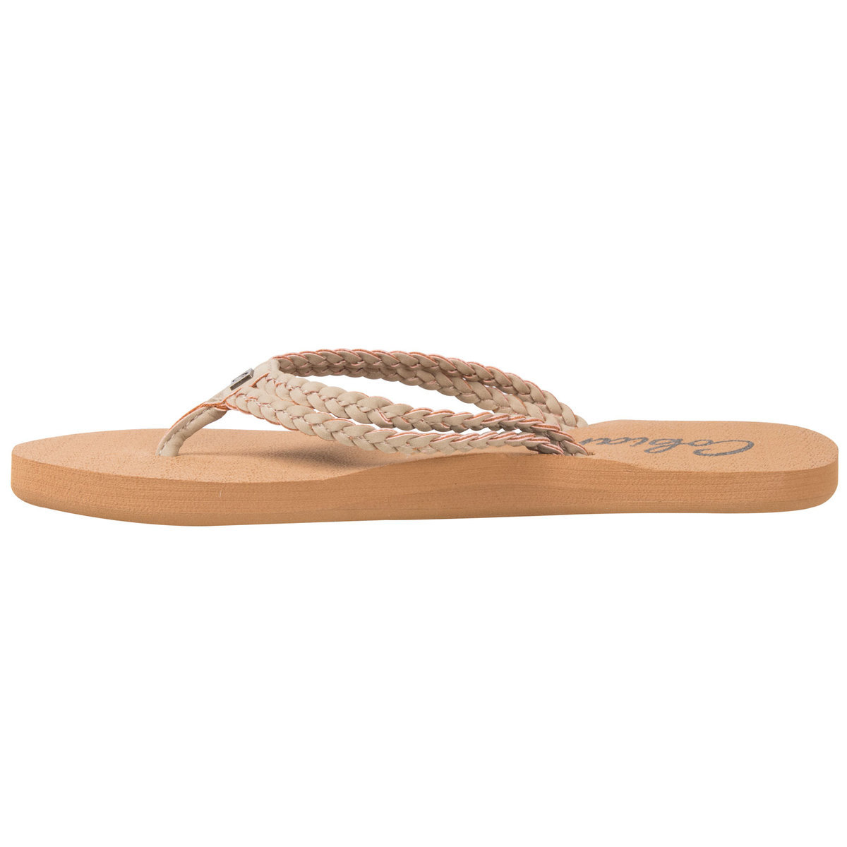 Cobian Women's Leucadia Flip Flops - Natural - Size 10 - Natural 10 ...