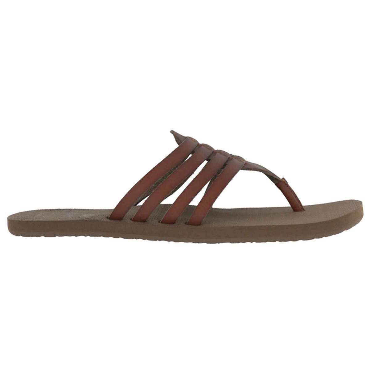 Cobian Women's Bethany Aloha Flip Flops - Chocolate - Size 6 - Chocolate 6 Cobian Women's Bethany Aloha Flip Flops - Chocolate - Size 6 - Chocolate 6