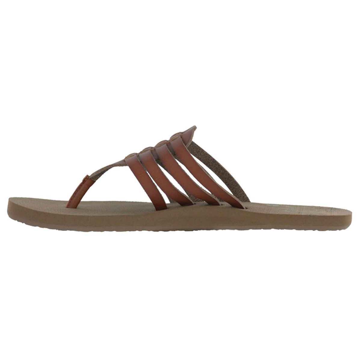 Cobian Women's Bethany Aloha Flip Flops - Chocolate - Size 6 - Chocolate 6 Cobian Women's Bethany Aloha Flip Flops - Chocolate - Size 6 - Chocolate 6