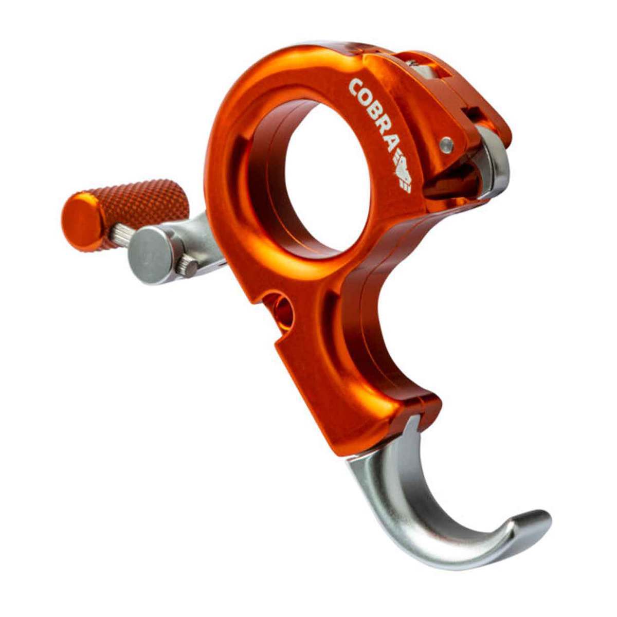 Cobra Archery Harvester Lanyard And 4th Finger Wrist Release Package - Orange - Orange Cobra Archery Harvester Lanyard And 4th Finger Wrist Release Package - Orange - Orange