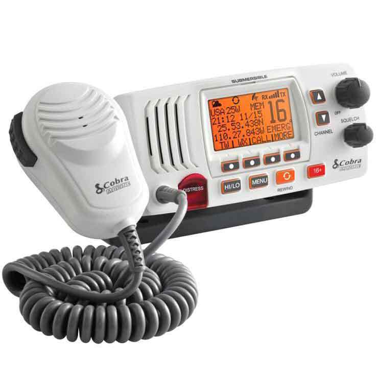 Cobra MRF57W Class D Fixed Mount VHF Marine Radio Cobra MRF57W Class D Fixed Mount VHF Marine Radio