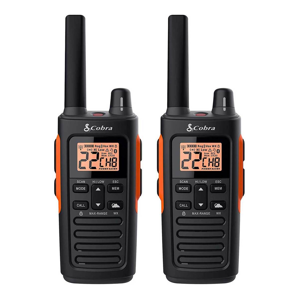 Cobra RX680 Two-Way Radio - Black Cobra RX680 Two-Way Radio - Black