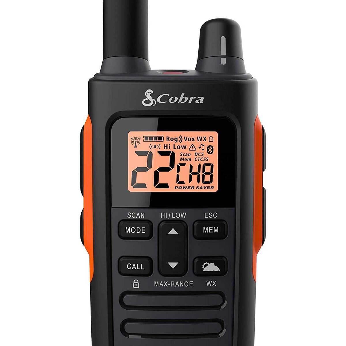 Cobra RX680 Two-Way Radio - Black Cobra RX680 Two-Way Radio - Black