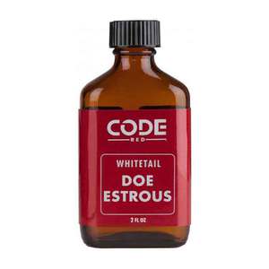 Code Blue Code Red Whitetail Doe Estrus Scent