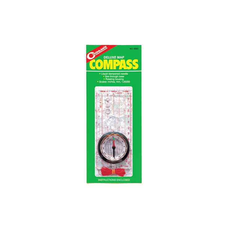 Coghlan's Deluxe Map Compass - Clear Coghlan's Deluxe Map Compass - Clear
