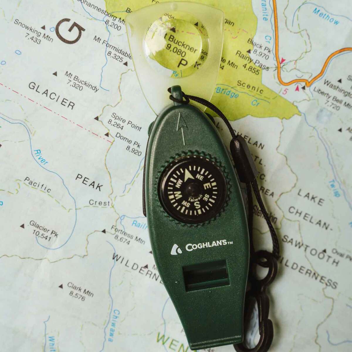 Coghlan's Six Function Whistle - Green Coghlan's Six Function Whistle - Green