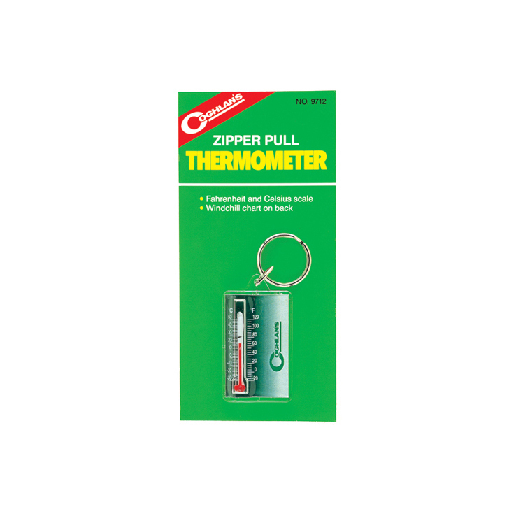 Coghlan's Zipper Pull Thermometer Coghlan's Zipper Pull Thermometer