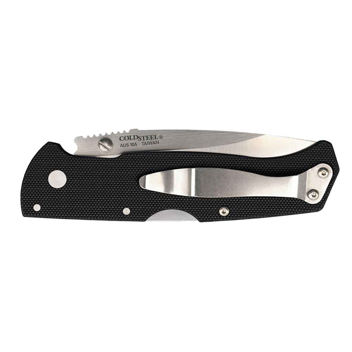 Cold Steel Knives Air Lite Drop Point 3.5 inch Folding Knife - Black Cold Steel Knives Air Lite Drop Point 3.5 inch Folding Knife - Black