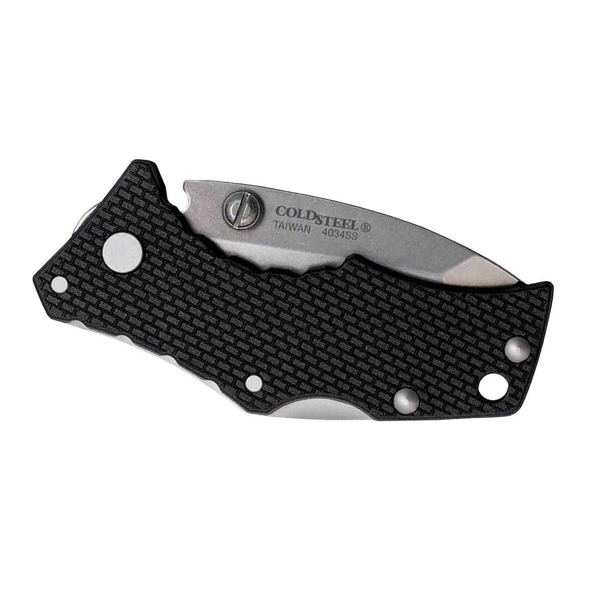 Cold Steel Knives Micro Recon 1 Tanto 2 inch Folding Knife - Black Cold Steel Knives Micro Recon 1 Tanto 2 inch Folding Knife - Black