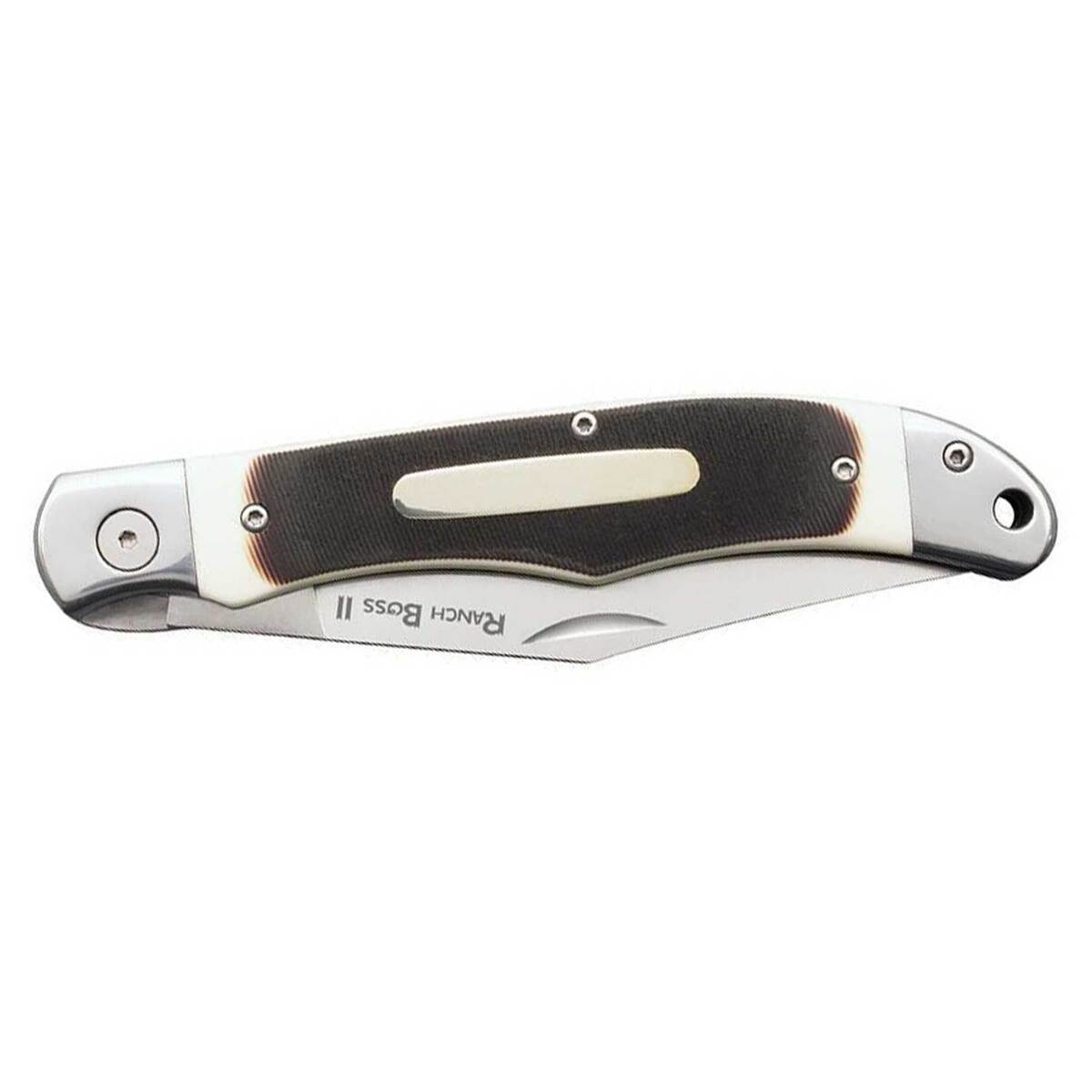 Cold Steel Knives Ranch Boss II 4 inch Folding Knife - Faux Sawed Bone - Faux Sawed Bone Cold Steel Knives Ranch Boss II 4 inch Folding Knife - Faux Sawed Bone - Faux Sawed Bone