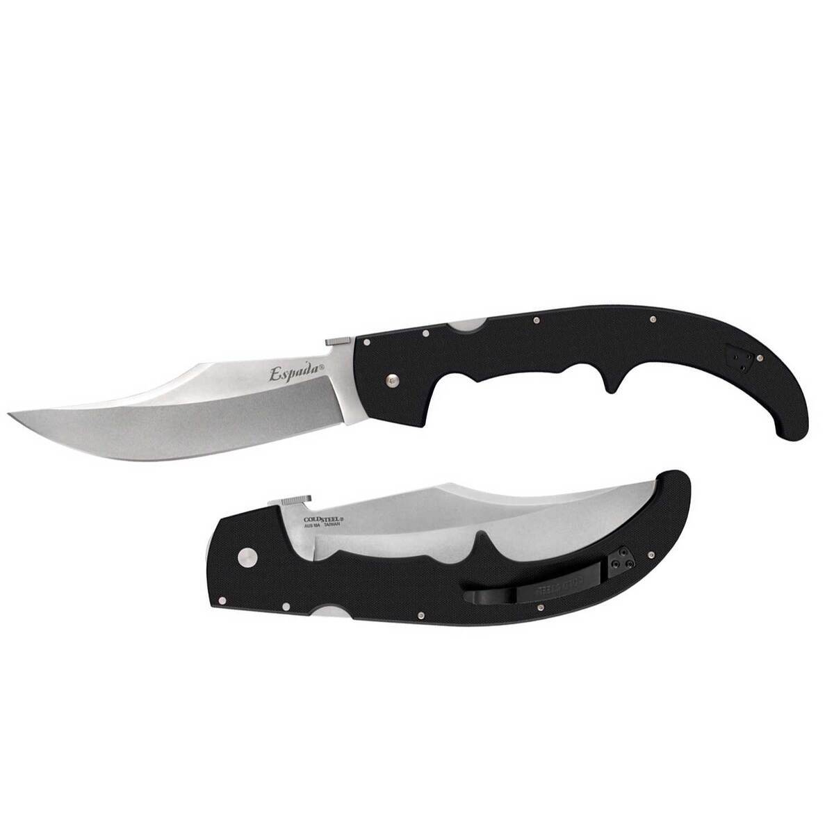 Cold Steel Knives XL Espada 7.5 inch Folding Knife - Black Cold Steel Knives XL Espada 7.5 inch Folding Knife - Black