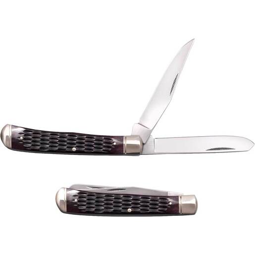 Cold Steel Trapper 3.3inch Folding Knife - Jigged Bone