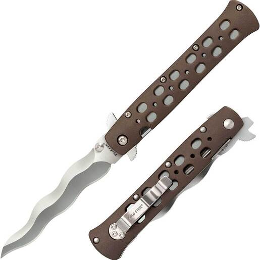 Cold Steel Zytel 4inch Folding Knife - Brown