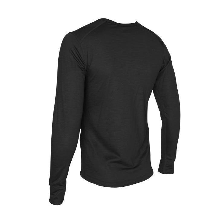Coldpruf Men's Merino Wool Base Layer Long Sleeve Shirt - Black - S - Black S Coldpruf Men's Merino Wool Base Layer Long Sleeve Shirt - Black - S - Black S