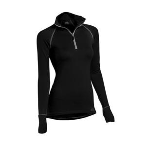 ColdPruf Women's Quest Performance Mock Base Layer Long Sleeve Shirt