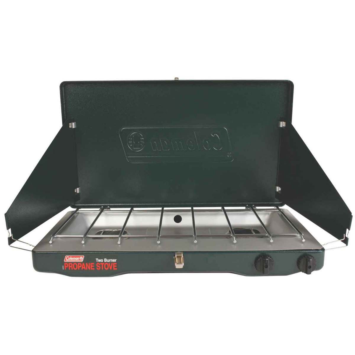 Stansport Single Burner 10000 BTU Propane Stove, Black/Silver