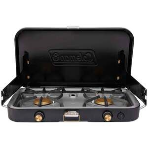 Coleman 1900 Collection 3-in-1 Propane 2 Burner Stove - Black