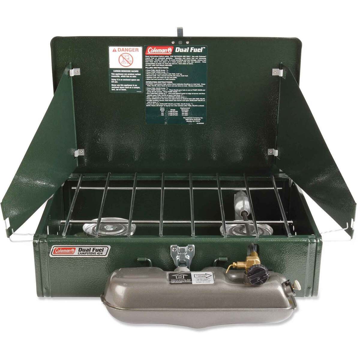 Coleman 2-Burner DF Standard Stove - Green Coleman 2-Burner DF Standard Stove - Green