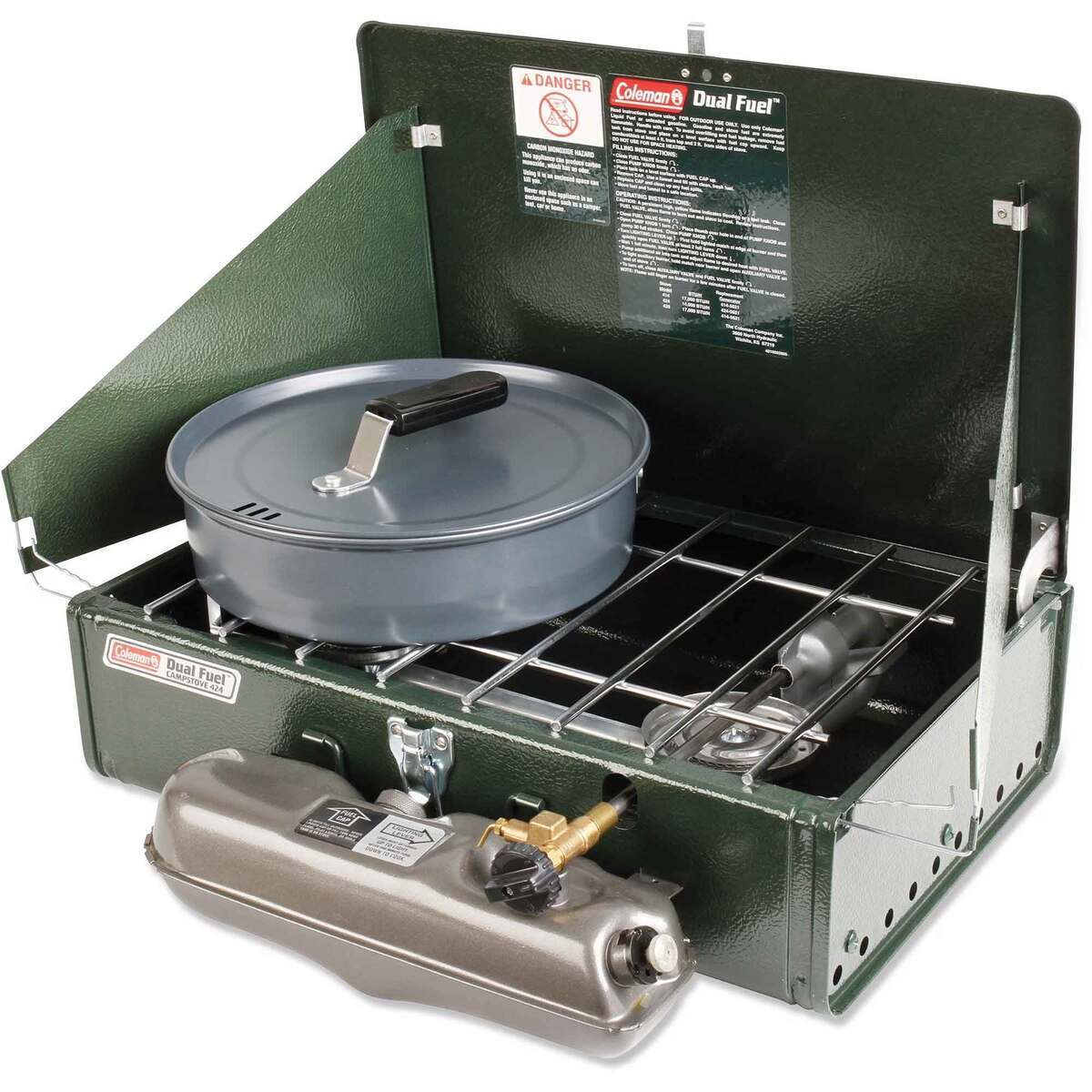Coleman 2-Burner DF Standard Stove - Green Coleman 2-Burner DF Standard Stove - Green