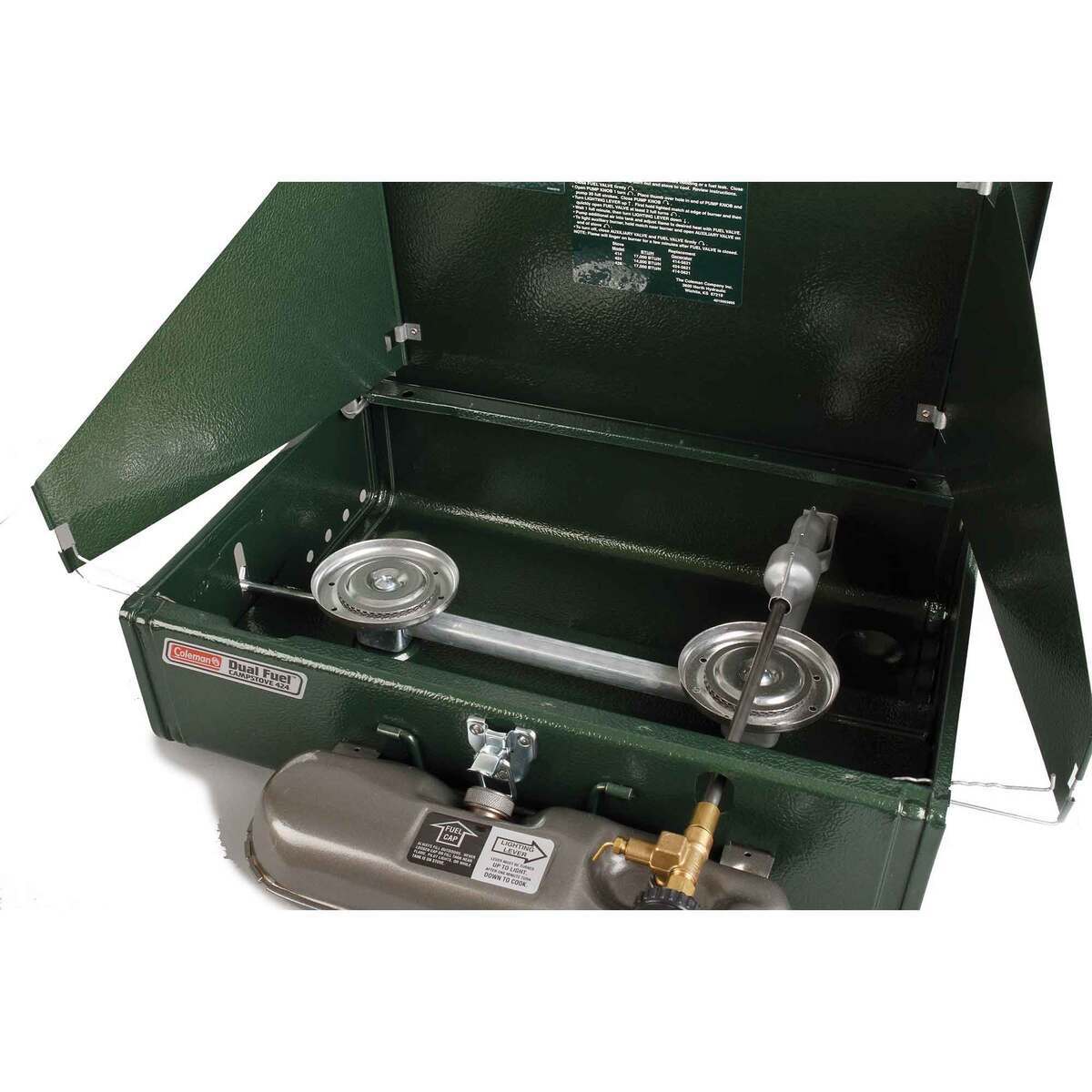 Coleman 2-Burner DF Standard Stove - Green Coleman 2-Burner DF Standard Stove - Green