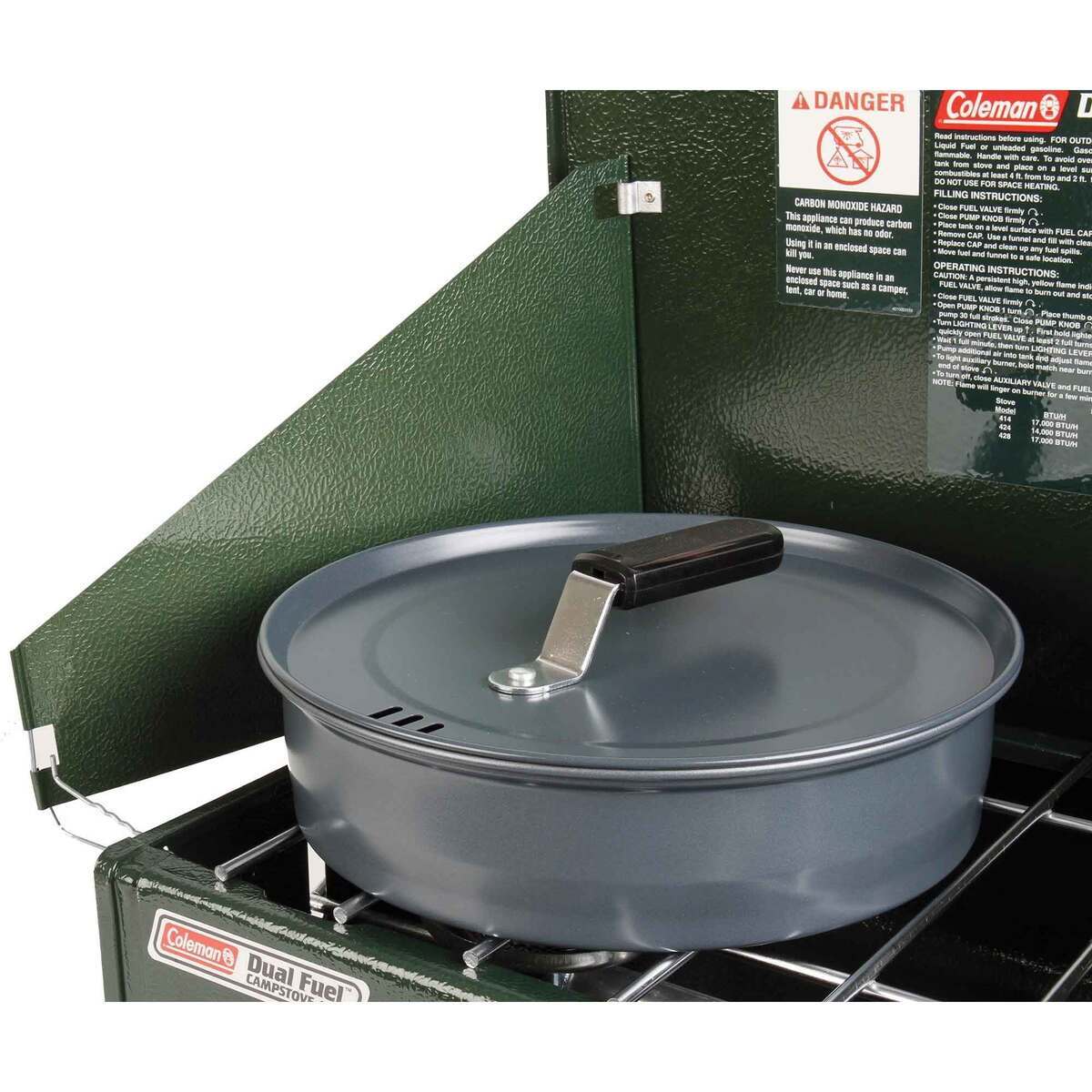 Coleman 2-Burner DF Standard Stove - Green Coleman 2-Burner DF Standard Stove - Green