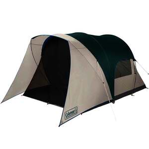 Colman 4 Person Cabin Tent with Screened Porch Camping Tent