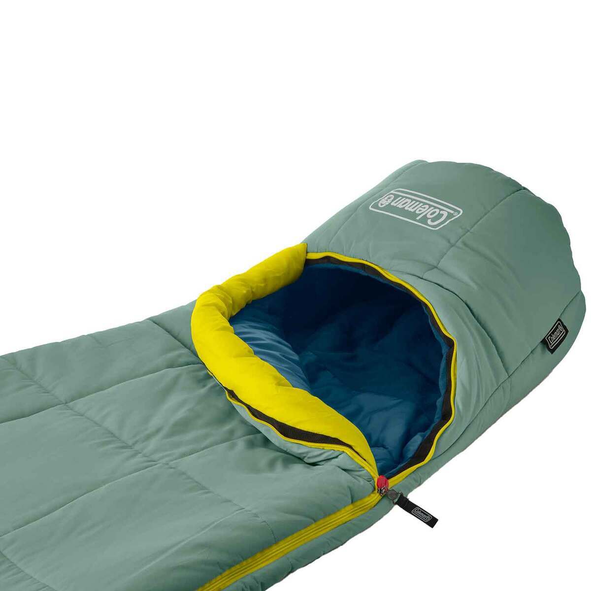 Coleman Big Bay 20 Degree Regular Mummy Sleeping Bag - Moss - Moss Regular Coleman Big Bay 20 Degree Regular Mummy Sleeping Bag - Moss - Moss Regular