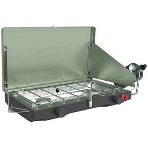 Coleman Cascade Classic Camping Stove 2 Burner Stove - Green