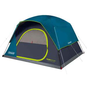 Coleman Dark Room Skydome 6 Person Camping Tent