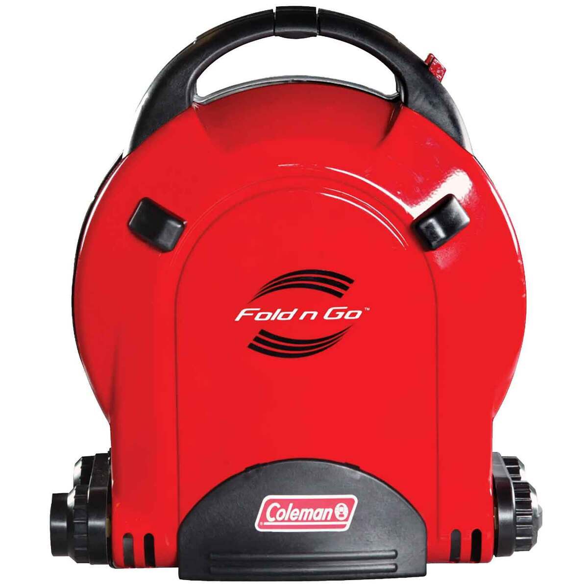 Coleman Fold N Go Propane Stove 2 Burner Stove - Red - Red Coleman Fold N Go Propane Stove 2 Burner Stove - Red - Red